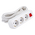  Сетевой удлинитель LUX У3-ЕВК-05 3-местный с з/к (250В/16а/5м) Черный 