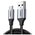  Кабель UGREEN US290 60146 USB 2.0 A to Micro USB Cable Nickel Plating Alu Braid 1m Grey/Black 