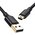  Кабель UGREEN US132 10385 USB 2.0 A Male to Mini 5 Pin Male Cable 1.5m Black 