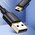  Кабель UGREEN US132 10385 USB 2.0 A Male to Mini 5 Pin Male Cable 1.5m Black 