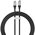  Дата-кабель Baseus CoolPlay (CAKW000001) Fast Charging Type-C to iP 20W 1m Black 