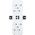  Кулер Thermalright TA140 EX White (TA140-EX-WH) Soc-AM5/AM4/1151/1200/2066/2011/1700 4-pin 30.2dB Al+Cu 665gr Ret 