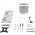  Кулер Thermalright Peerless Assassin 120 White (P-Assassin-120-White) Soc-AM5/AM4/1151/1200/2066/2011/1700 белый 4-pin 25.6dB Al+Cu 750gr Ret 