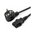  Кабель питания Cablexpert PC-186-VDE Schuko- C13 VDE 10А 1.8м черный 