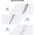  Кабель UGREEN US289 60143 USB 2.0 A to Micro USB Cable Nickel Plating 2m White 