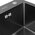 Кухонная мойка Arfeka Eco PVD AR 600*500см Nano Black 