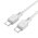  Дата-кабель HOCO X101 Assistant 60W silicone charging data cable Type-C + Type-C серый 