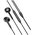 Наушники HOCO M101 Max Crystal grace wire-controlled earphones with microphone черный 