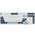  Клавиатура A4Tech Fstyler FS300 механическая белый/синий USB for gamer LED Panda snowboarding 