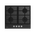  Варочная поверхность HOTPOINT HG 61F/BK черный 