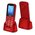  Мобильный телефон MAXVI B21ds up Red 