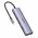  Конвертер UGREEN CM498 15601 USB-C To 3*USB 3.0 A+HDMI+VGA+RJ45 Gigabit+SD/TF+AUX3.5mm+PD Converter Gray 