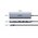  Конвертер UGREEN CM498 15601 USB-C To 3*USB 3.0 A+HDMI+VGA+RJ45 Gigabit+SD/TF+AUX3.5mm+PD Converter Gray 