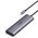  Конвертер UGREEN CM498 15601 USB-C To 3*USB 3.0 A+HDMI+VGA+RJ45 Gigabit+SD/TF+AUX3.5mm+PD Converter Gray 