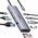  Конвертер UGREEN CM498 15601 USB-C To 3*USB 3.0 A+HDMI+VGA+RJ45 Gigabit+SD/TF+AUX3.5mm+PD Converter Gray 