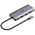  USB-концентратор Netac WF15 NT08WF15-30GR Type-C to USB3.0*2+USB2.0*2+HDMI+PD+mSD/SD 2.0+Audio+RJ45+VGA 
