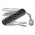  Складной нож Victorinox Classic Brilliant Carbon 0.6221.90, функций 5, 58мм, черный/серебристый, коробка подарочная 