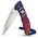  Складной нож Victorinox Evoke Alox 0.9415.d221, функций 5, 136мм, синий/красный, коробка подарочная 