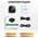  Ресивер беспроводной Ugreen CM106 (40759) Wireless 5.1 with 3.5mm and 2RCA Adapter black 