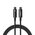  Дата-кабель Baseus CAWJ040001 Tungsten Gold Fast Charging Data Cable Type-C to Type-C 240W 1m Black 