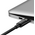  Дата-кабель Baseus CAWJ040001 Tungsten Gold Fast Charging Data Cable Type-C to Type-C 240W 1m Black 