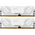  ОЗУ Kingston Fury Renegade KF564C32RWAK2-32 DDR5 - 2x 16ГБ 6400МГц, DIMM, White, Ret 