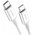  Кабель UGREEN US264 60520 USB-C 2.0 Male To USB-C 2.0 Male 3A Data Cable 2m White 