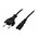  Кабель питания 5bites PC305-10A IEC-320-C7 CEE 7/16 220V 2G*0.50mm 1m 
