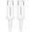  Кабель UGREEN US264 60520 USB-C 2.0 Male To USB-C 2.0 Male 3A Data Cable 2m White 