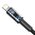  Дата-кабель Baseus (CATLGD-01) High Density Braided Fast Charging Type-C to iP PD 20W 1m Black 