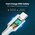  Кабель UGREEN US264 60520 USB-C 2.0 Male To USB-C 2.0 Male 3A Data Cable 2m White 