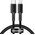  Дата-кабель Baseus (CATLGD-01) High Density Braided Fast Charging Type-C to iP PD 20W 1m Black 
