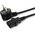  Кабель питания Cablexpert PC-186-1-3M Schuko- C13 3x1кв.мм 3м черный 