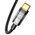  Дата-кабель Baseus Explorer (CATS000301) Auto Power-Off Fast Charging USB to Type-C 100W 2m Black 