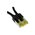  Кабель UGREEN NW150 80423 CAT7 Shielded Round Cable with Braided Modular Plugs 2m Black 