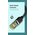  Кабель UGREEN NW150 80423 CAT7 Shielded Round Cable with Braided Modular Plugs 2m Black 