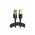  Кабель UGREEN NW150 80423 CAT7 Shielded Round Cable with Braided Modular Plugs 2m Black 