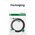  Кабель UGREEN NW150 80423 CAT7 Shielded Round Cable with Braided Modular Plugs 2m Black 