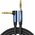  Кабель UGREEN AV112 60179 3.5mm Male to 3.5mm Male Angled Cable 1m Blue-Black 