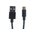  Кабель Perfeo U4802 USB2.0 A вилка - Micro USB вилка черно-белый 3м 