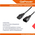  Кабель питания GoPower 00-00024537 C14 (m)-C13 (f) 1.8м ПВХ удлинитель черный 1/10/100 