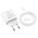  СЗУ HOCO C80A Plus Rapido PD20W, QC3.0, Type-C + lightning (белый) 