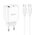  СЗУ HOCO C80A Plus Rapido PD20W+QC3.0 Type-C + Type-C (белый) 