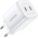  Зарядное устройство UGREEN CD294 (15327) Nexode Mini USB-C+USB-C 45W PD GaN Fast Charger EU White 