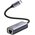  Адаптер UGREEN CM483 40322 USB-C Gigabit Ethernet Adapter Gray 