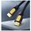  Кабель UGREEN HD101 10170 HDMI Male To Male Round Cable 10m Yellow/Black 