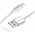  Кабель UGREEN US199 60163 Lightning to USB-A 2.0 Cable 2m Silver 