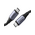  Кабель UGREEN US355 80150 USB-C 3.1 M/M Gen2 5A Cable with Braided 1m Black 