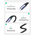  Кабель UGREEN US355 80150 USB-C 3.1 M/M Gen2 5A Cable with Braided 1m Black 