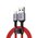 Кабель UGREEN US293 80635 USB-A to Lightning Cable Aluminum case + Nylon braided 1m Red 